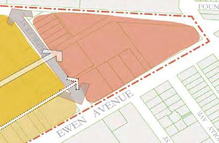 Queensborough Eastern Neighbourhood Node Development Proposal Details Plaza-type commercial development with an emphasis on providing local retail, neighbourhood services, and employment.