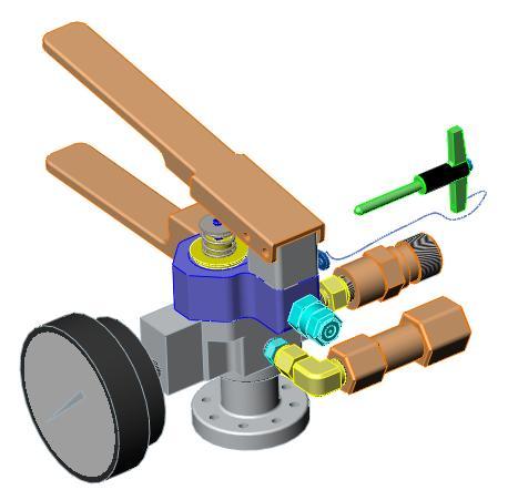 FWM PFE Conceptual Architecture Overview Two primary system components: the Tank Housing and the Nozzle Assembly.
