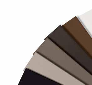 Deep, rich colors, including Cocoa Bean, Dark Bronze and Black, complement virtually any