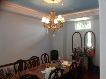 1. Dining Room Dining Room Walls and ceilings appear in good condition overall. Flooring is wood in good condition overall. Heat register present. Accessible outlets operate. Windows are thermal pane.