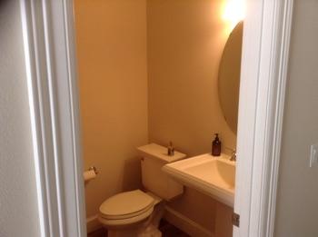 1. Room 1/2 Bathroom Ceiling and walls are in good condition overall. Accessible outlets operate. Light fixture operates.