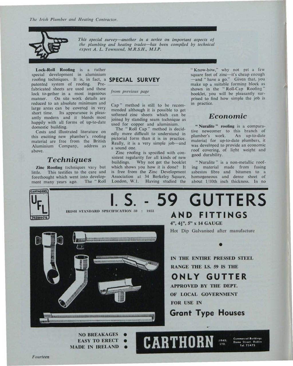 Building Services News, Vol. 2, Iss. 12 [1963], Art. 1 The Irish Plumber and Heating Contractor.