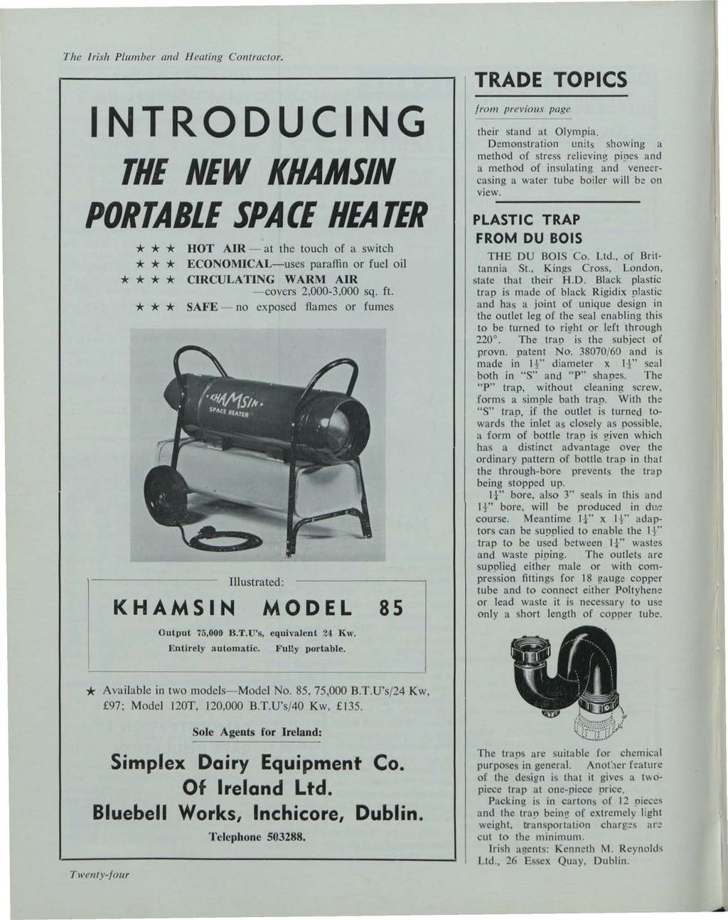 Building Services News, Vol. 2, Iss. 12 [1963], Art. 1 The Irish Plumber and Heating Contractor.