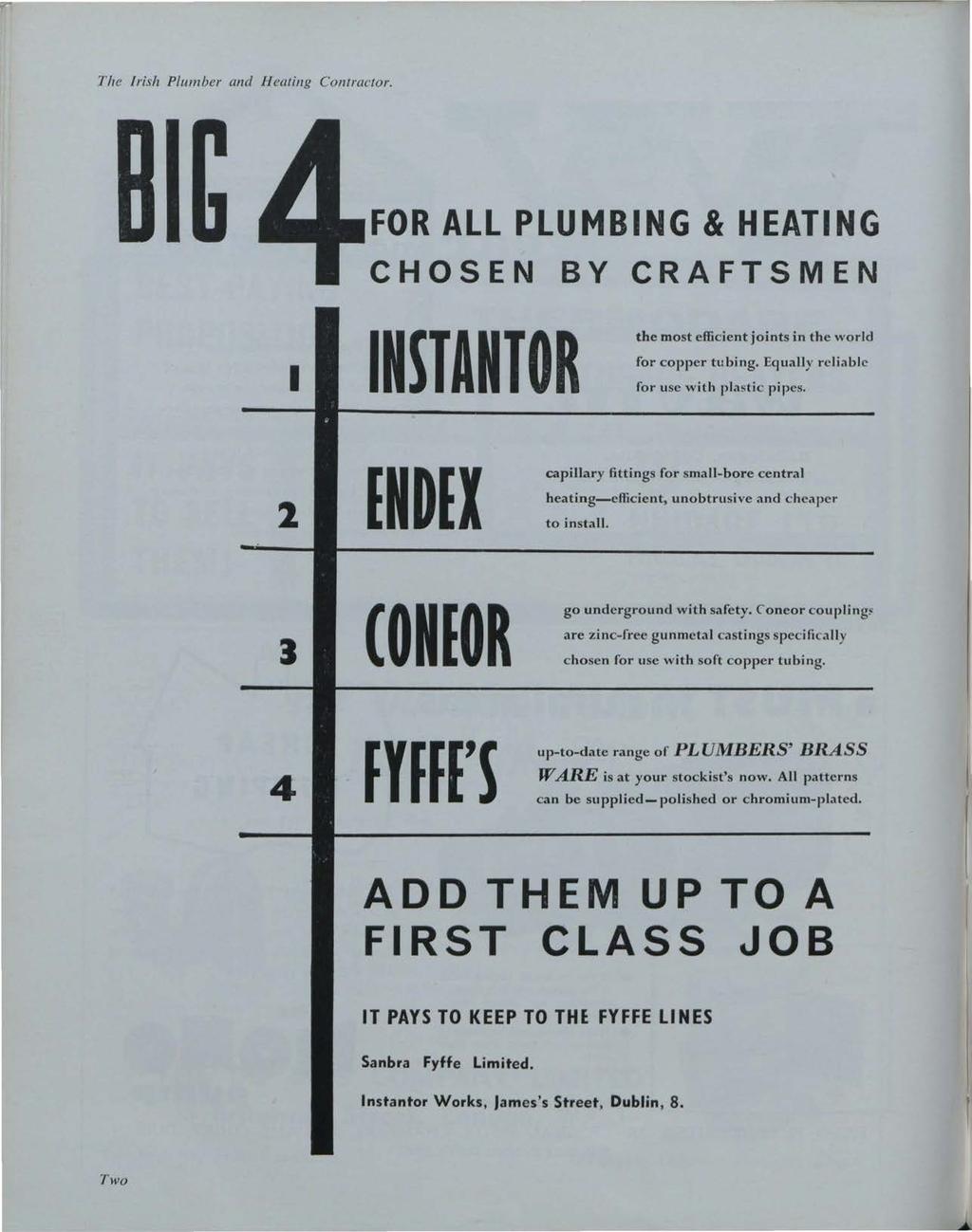 Building Services News, Vol. 2, Iss. 12 [1963], Art. 1 The Irish Plumber and H eating Contractor.