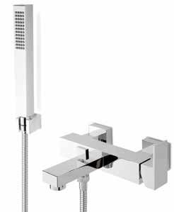hand-shower 347 BRE5043 Concealed ½ thermostatic mixer with dual divert,