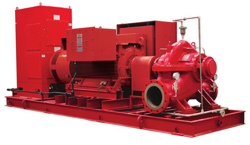 Other (optional) features of Ruhrpumpen s Pre-Packaged Fire Systems: Our marine fire suppression systems offer high performance coating systems for corrosive or coastal environments Stainless piping