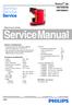 Service Manual. Senseo Up HD7880/80 HD7880/81 14/04. Philips Consumer Lifestyle