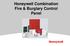 Honeywell Combination Fire & Burglary Control Panel