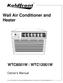Wall Air Conditioner and Heater
