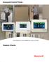 Honeywell Control Panels FOR RESIDENTIAL AND COMMERCIAL INSTALLATIONS. Feature Charts