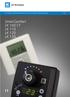 ELECTRONIC TEMPERATURE CONTROLLER FOR HYDRONIC HEATING SYSTEMS. SmartComfort LK 100 CT LK 110 LK 120 LK 130