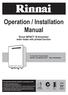 Operation / Installation Manual