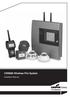 CW9000 Wireless Fire System. Installation Manual