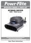HYBRID DRYER. PDH1 - PDH2 Series WARNING: OPERATOR MUST READ AND UNDERSTAND THIS MANUAL COMPLETELY BEFORE OPERATING THIS EQUIPMENT.