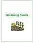 1 2 3 Learn Curriculum. Gardening Sheets