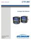 User manual CTX 300 Analogic Gas Detector