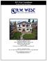 RW West Consultants. Property Inspection Report