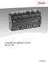 Controller for appliance control AK-CC 550. Manual