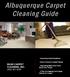 Albuquerque Carpet Cleaning Guide