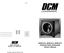 DCM1010, DCM1212, DCM1515 Powered Home Subwoofer Owner's Manual