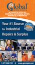 Your #1 Source. Repairs & Surplus. for Industrial