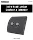 Infra-Heat Lumbar Cushion & Extender