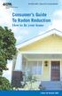 Consumer s Guide To Radon Reduction How to fix your home