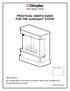 PRACTICAL USER S GUIDE FOR THE contempra ef STOVE