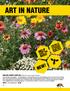 HONEYBEE PROCEEDS PORTION OF GO TOWARDS CONSERVATION. HONEYBEE GARDEN FLOWER MAT (Jardín de la abeja tapete de flores) #WP31 1 FLOWER MAT $8.