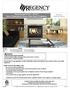 Panorama P121 / P131 Zero Clearance Direct Vent Gas Fireplace