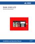 RAM-3500-LCD. Remote Annunciator. Installation and Operation Manual
