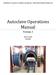Autoclave Operations Manual