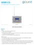 80 CHANNELS WIRELESS RECEIVER WITH LCD DISPLAY M1.1.1-Hx.x-F1.1-ENG [AN] [SPV] MADE IN ITALY INSTALLATION AND USE MANUAL