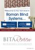 Welcome to the next level in. Roman Blind Systems... Review. restaurant design show masterclasses 2017 trend forecast. bita