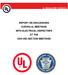 REPORT ON DISCUSSIONS DURING UL MEETINGS WITH ELECTRICAL INSPECTORS AT THE 2006 IAEI SECTION MEETINGS