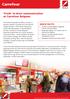Carrefour. Fresh in-store communication at Carrefour Belgium QUICK FACTS: