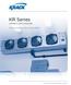 KR Series COMPACT UNIT COOLERS. Technical Bulletin: KRUC_005_ Products that provide lasting solutions.