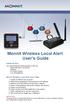 Monnit Wireless Local Alert. User s Guide