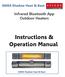 Instructions & Operation Manual