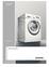 en Instruction Manual and Installation Instructions WM16Y790AU Washing machine
