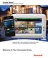 Welcome to Your Connected Home. Tuxedo Touch Home Security and Automation Controller