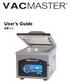 VACMASTER. User s Guide VP215
