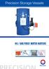 Precision Storage Vessels OIL / GAS FIRED WATER HEATERS