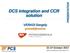 DCS integration and CCR solution