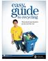 easy guide to recycling What should (and shouldn t) go into your blue cart calgary.ca/bluecart call
