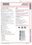 AM SELECT DISHWASHER STANDARD FEATURES MODEL OPTIONS AT EXTRA COST ACCESSORIES VOLTAGE. Item # Quantity C.S.I. Section AM15