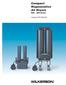Compact Regenerative Air Dryers DE0 DE5 Series. Catalog 9CW-AW-220