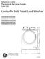 Louisville Built Front Load Washer