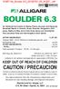 BOULDER COL-001 PC ; 7401-TX-001 TX Letter(s) in lot number correspond(s) to superscript in EPA Est. No. KEEP OUT OF REACH OF CHILDREN
