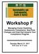 Workshop F Managing Ozone Depleting Substances Compliance, New Rule Changes and How that Impacts Your Compliance Program